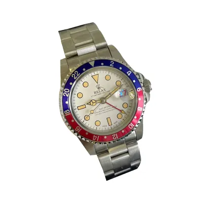 Vintage White Pepsi NH34 GMT