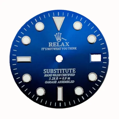 Gradient Blue-Black Dial