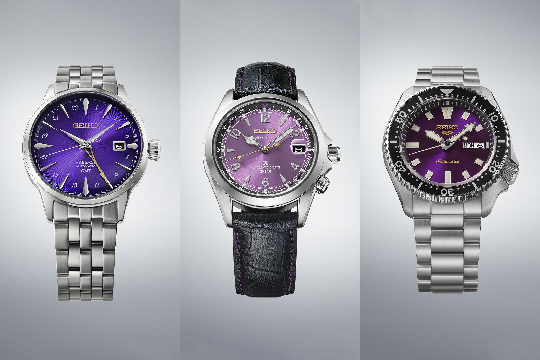 Seiko 145th Anniversary Edo Purple Collection