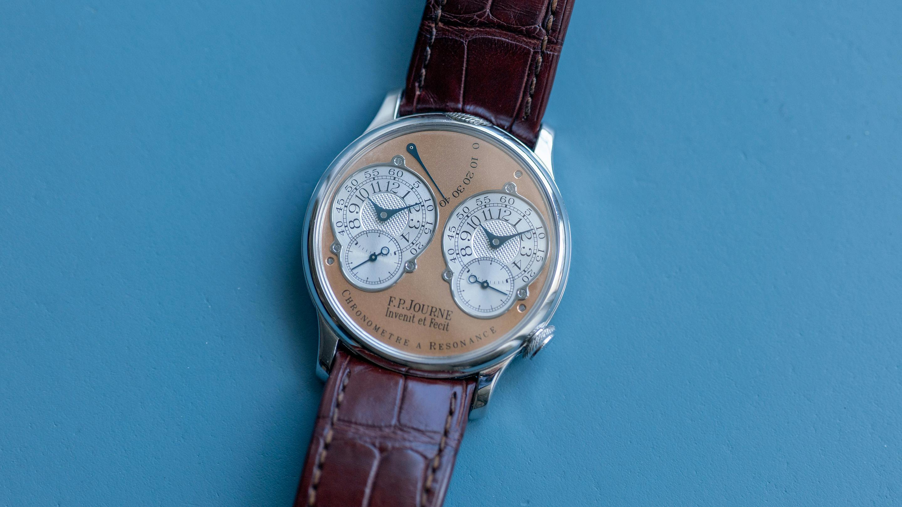 F.P. Journe Chronometre a Resonance pre-production watch at Phillips auction